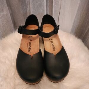 Birkenstock Papillio Black Shoes Mary Jane's